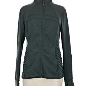 Women's Gray Athletic Jacket.